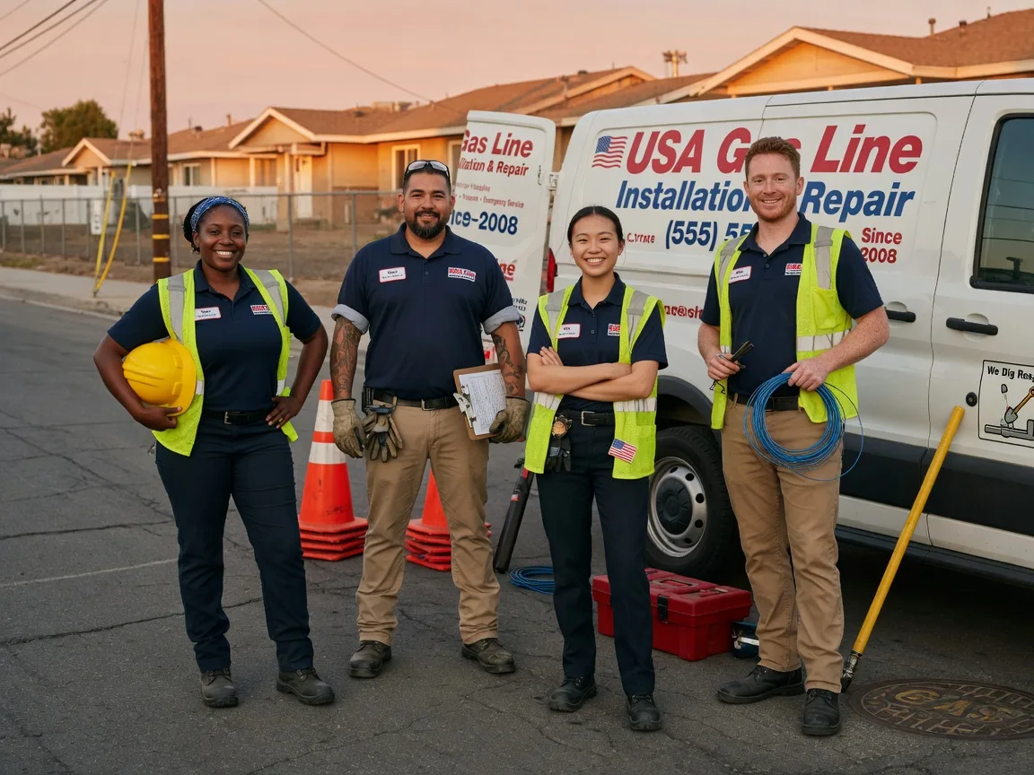 Gas Line Installation company in Covert, MI
